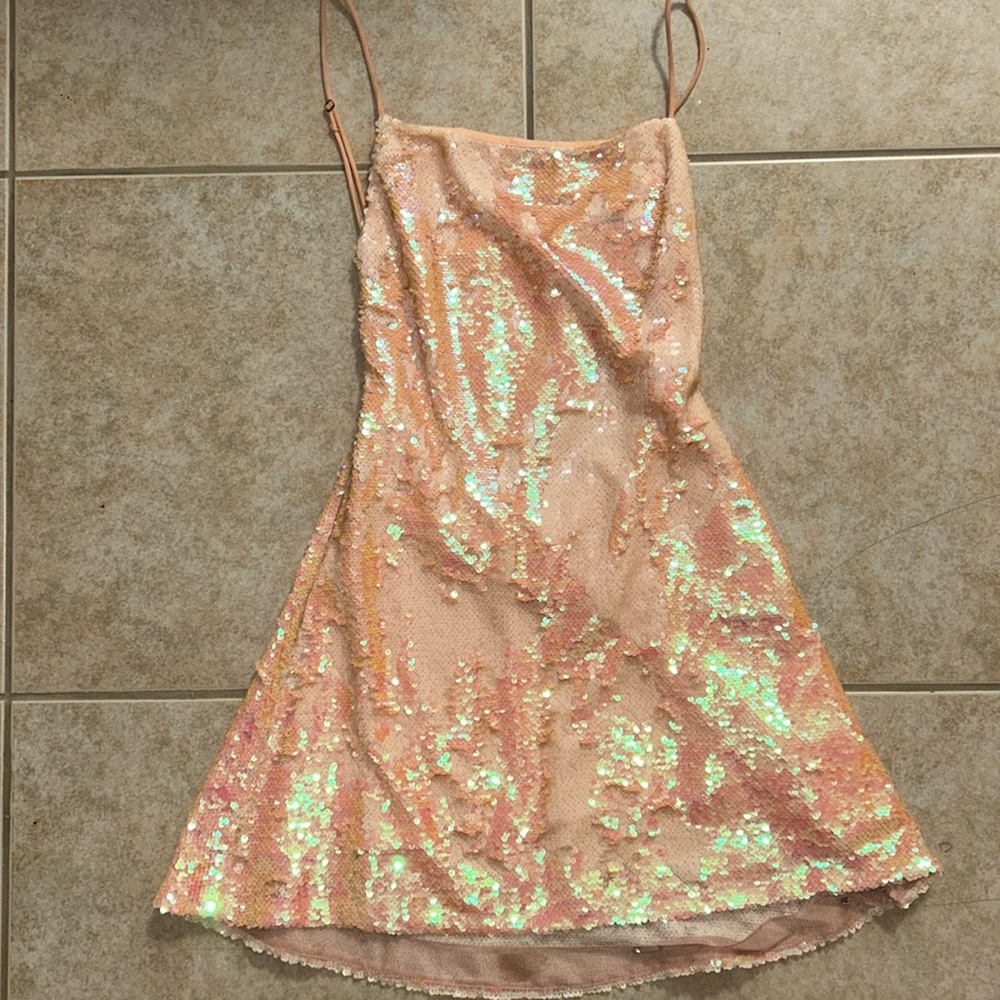 Urban Outfitters Sequined Mini Dress
